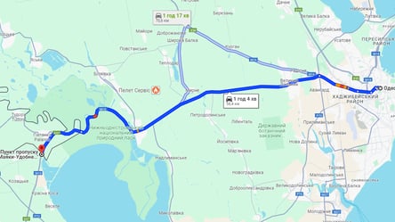Пробки на дорогах к границам Одесчины — как в среду добраться до соседних стран - 285x160