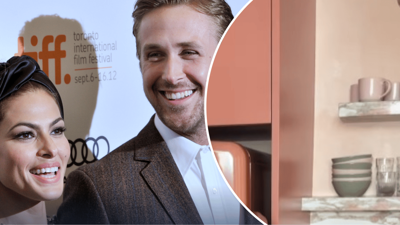 Дизайн кухні Єви Мендес та Раяна Гослінга: який колір повернувся у тренди (відео)