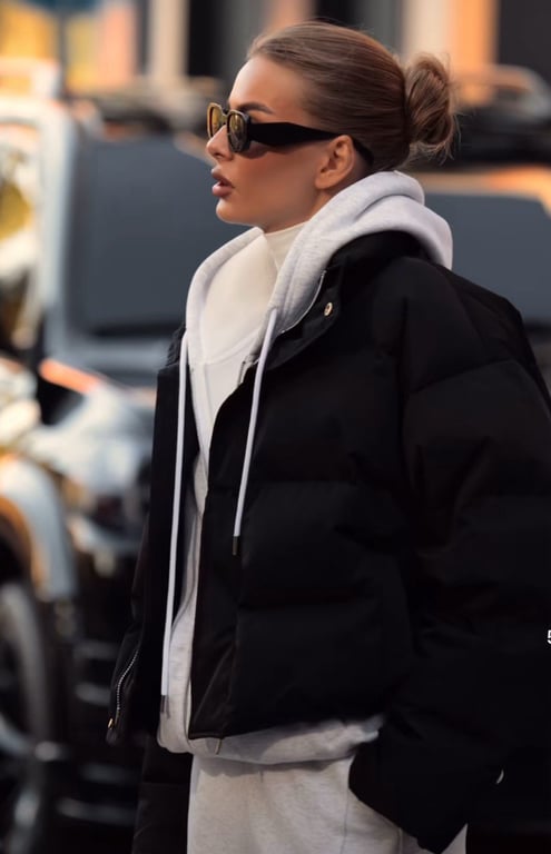 Модные советы — с чем сочетать спортивный костюм зимой - фото 1