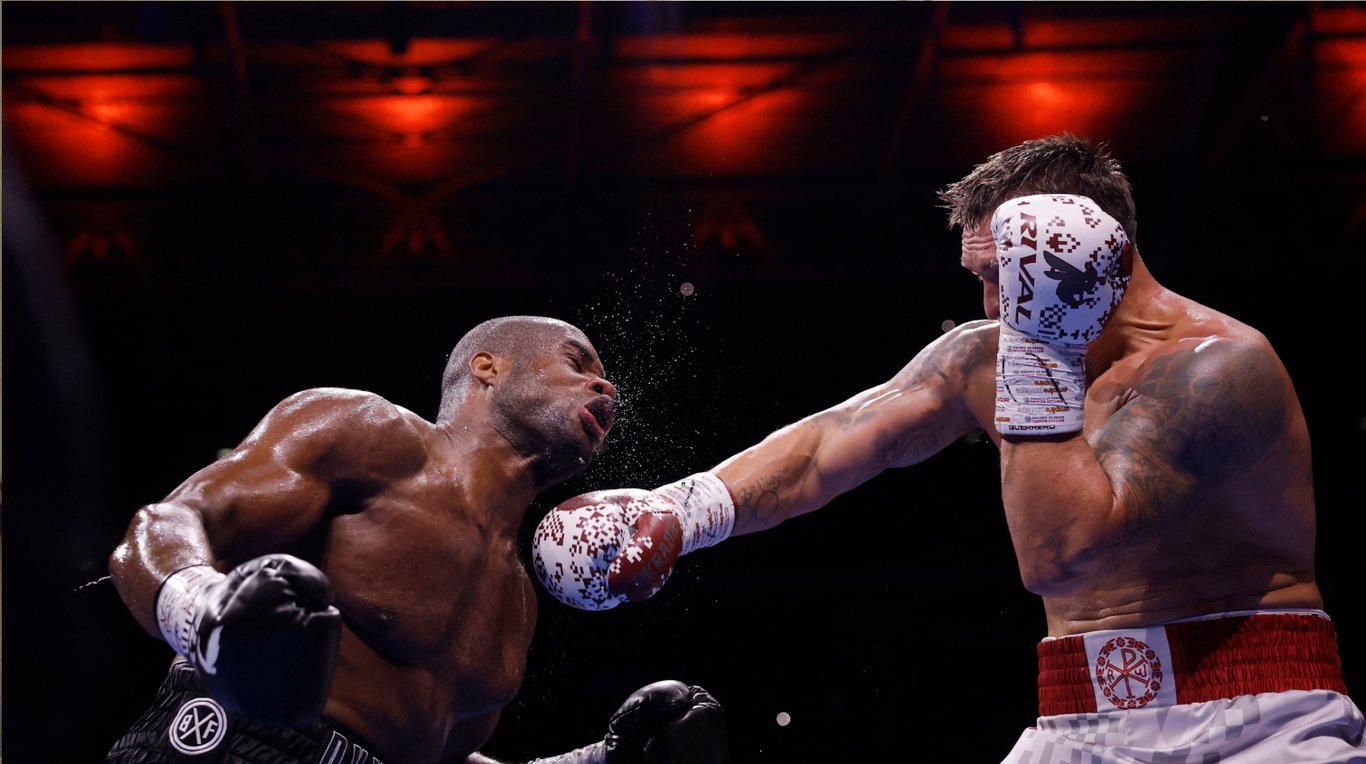 Александр Усик и Даниэль Дюбуа