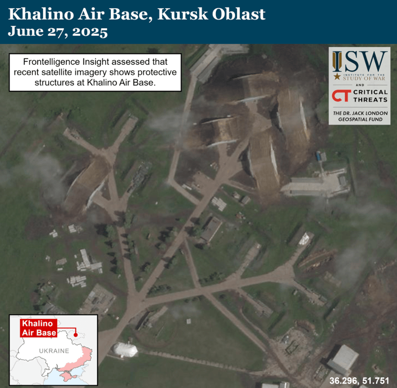 Spiderweb Russian planes