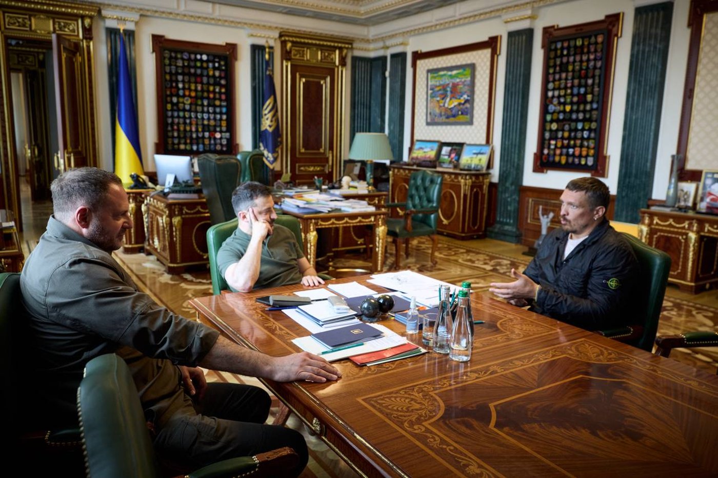 Зеленський і Усик