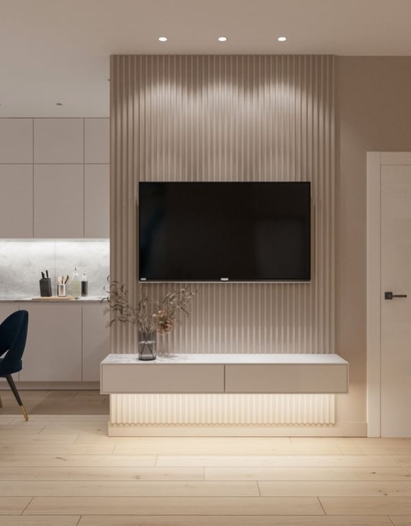 Ідеальний інтер'єр — як обрати дизайн стіни за телевізором - фото 2