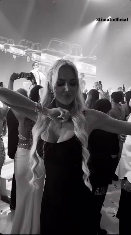 Карина Жосан зажигала с россиянами