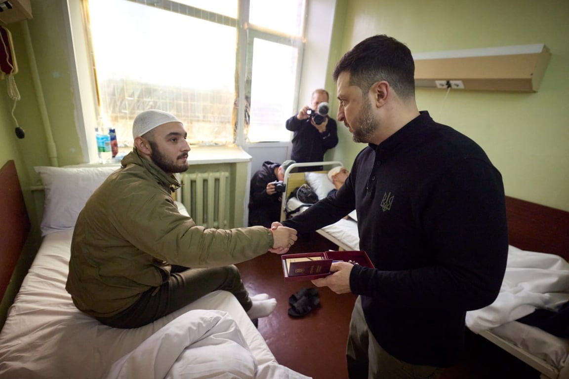 Зеленський з візитом на Запоріжжі