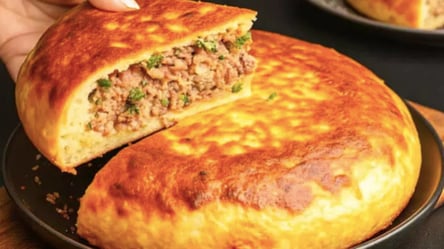 Пирог с фаршем на ужин — понадобится 3 картофеля + 3 яйца - 285x160