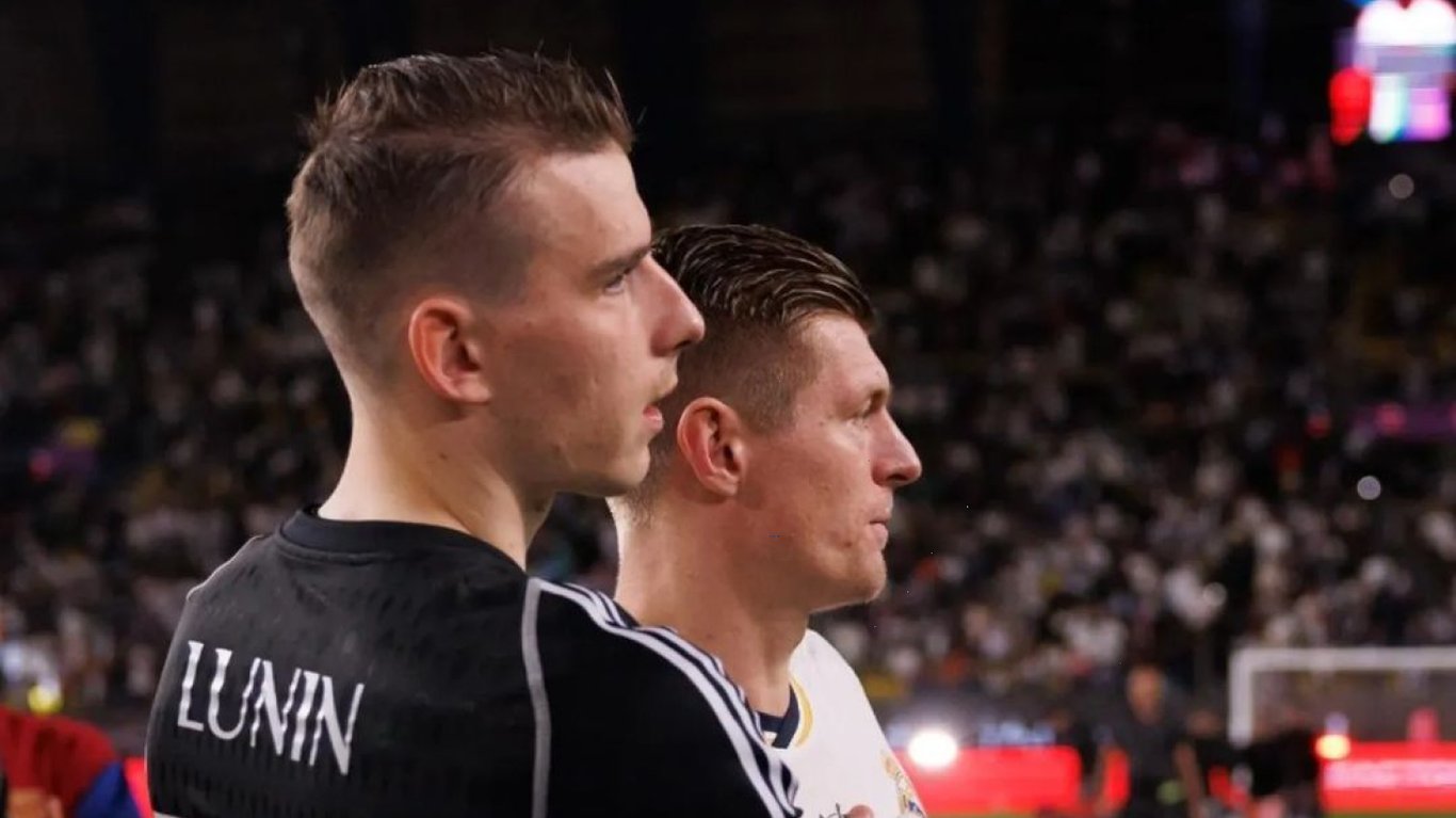 Андрей Лунин и Тони Кроос