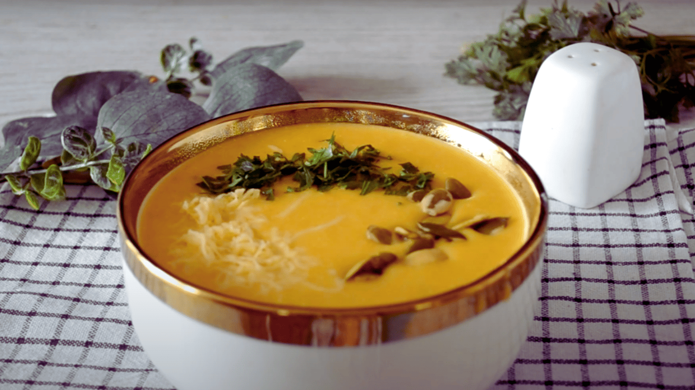 рецепт приготування супу з гарбуза