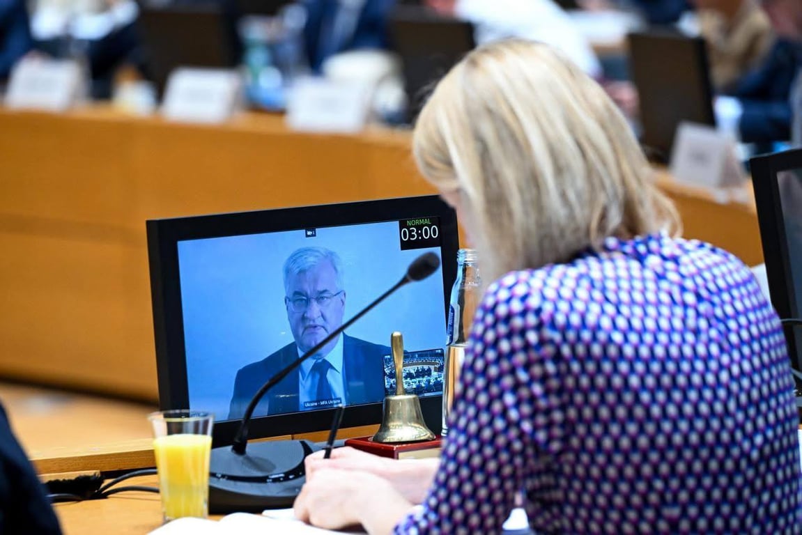 Участь глави МЗС України Андрія Сибіги у засіданні Ради ЄС