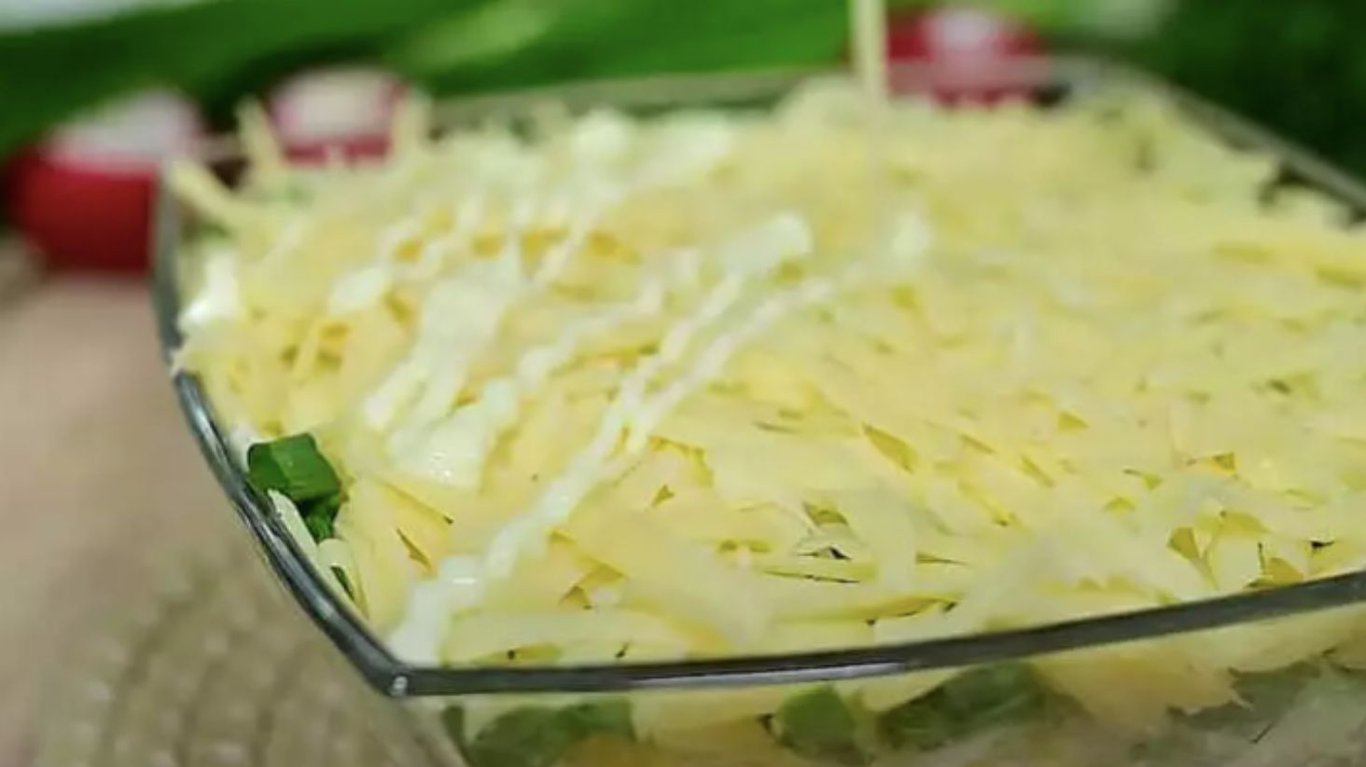 салат Ніжність на Великдень