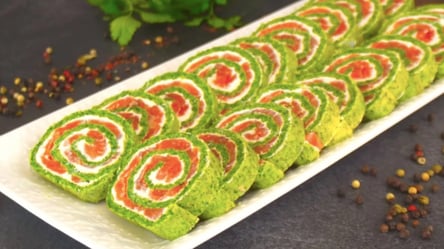 Закуска, которую съедают первой — праздничный рулет с рыбой - 285x160