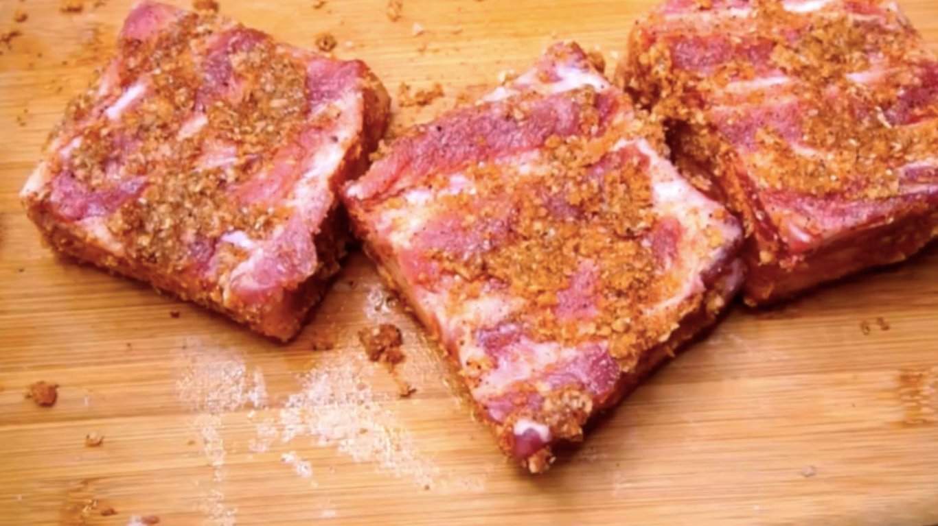 рецепт сала в пакеті 