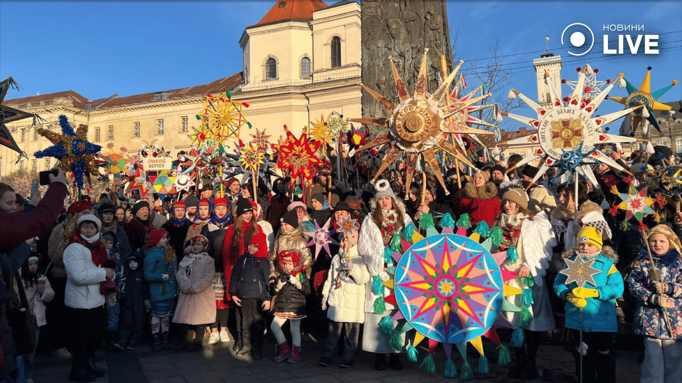 У Львові відбувся фестиваль "Спалах різдвяної звізди"