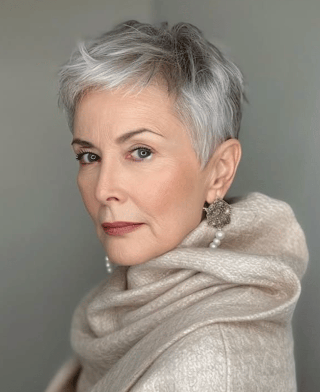 Така коротка стрижка підходить для сміливих жінок