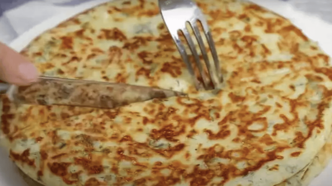 рецепт лінивого хачапурі на сніданок