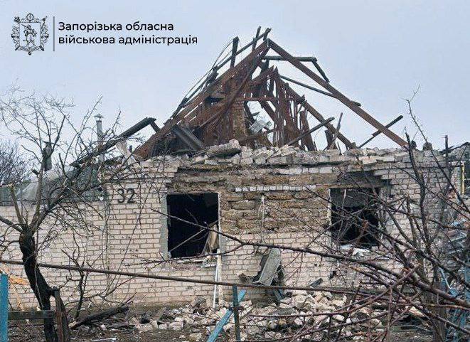 Дроновий удар по Запорізькій області