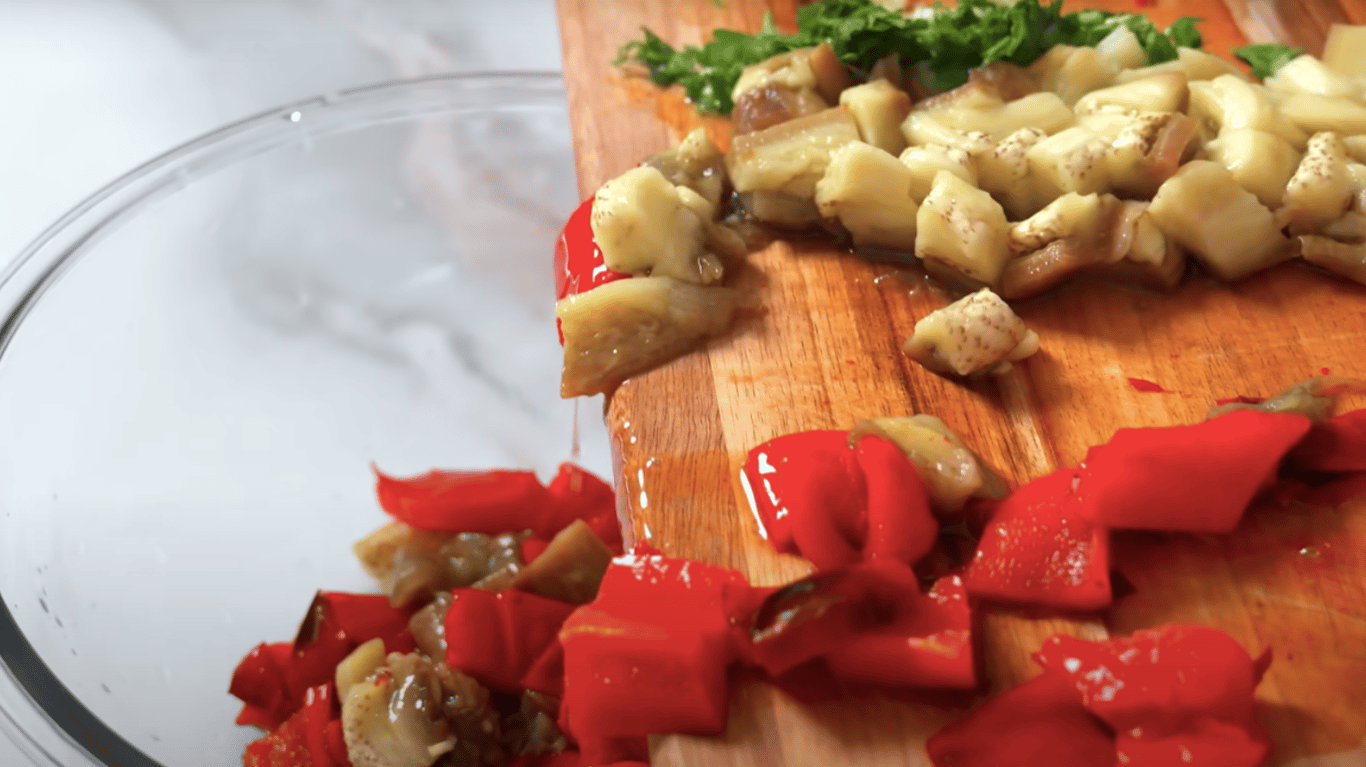 рецепт салату з солодкий перцем