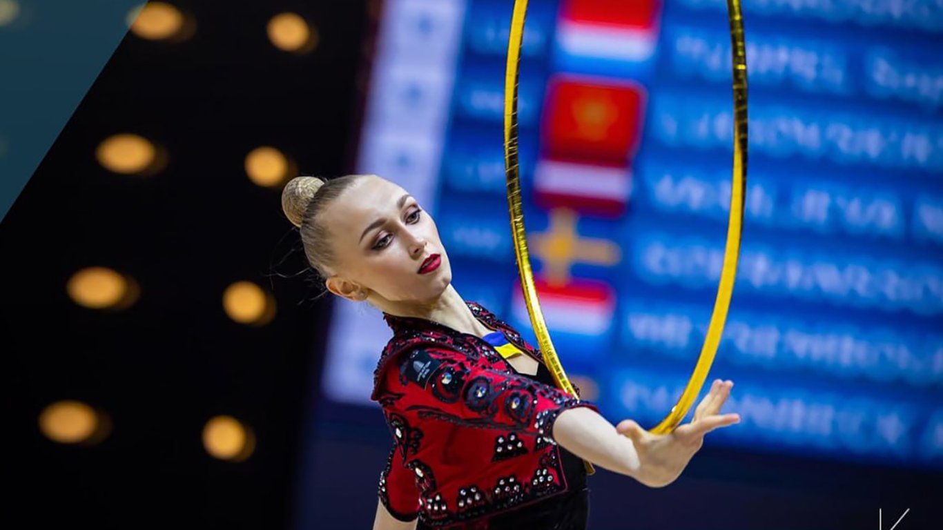Первое золото за 18 лет для Украины — художественная гимнастка Виктория Оноприенко одержала победу на ЧЕ