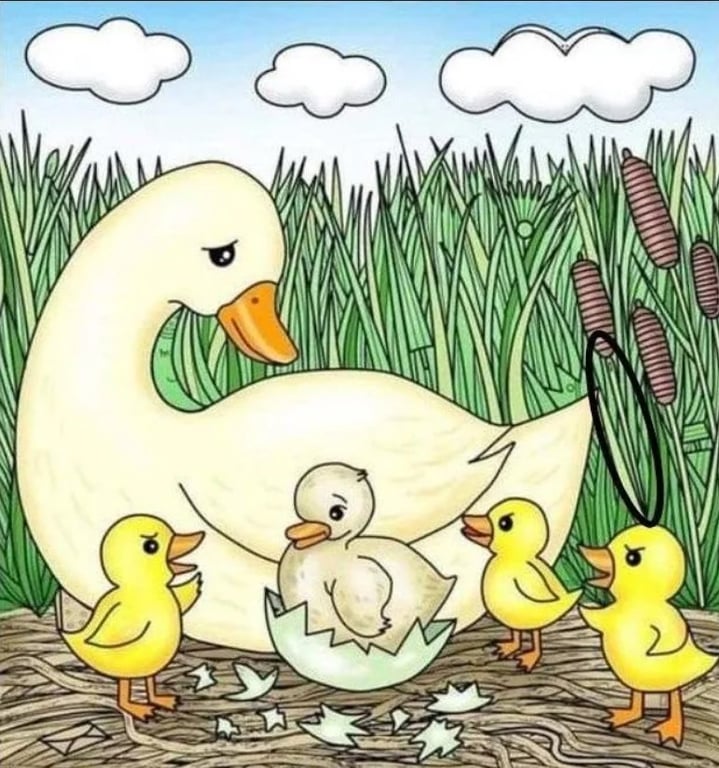 Не відволікайтеся на качок — завдання для найкмітливіших знайти голку в очереті - фото 2