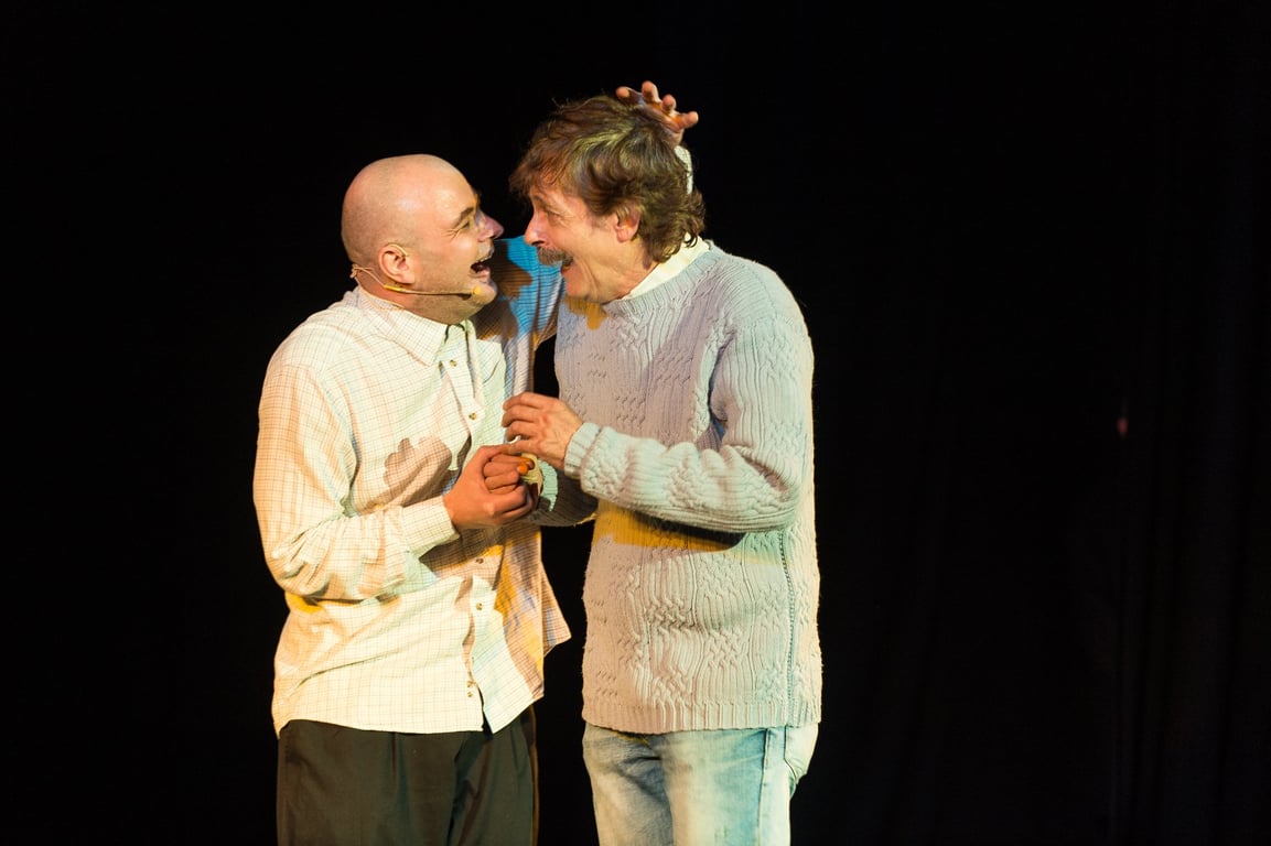 Борис Барський під час виступу