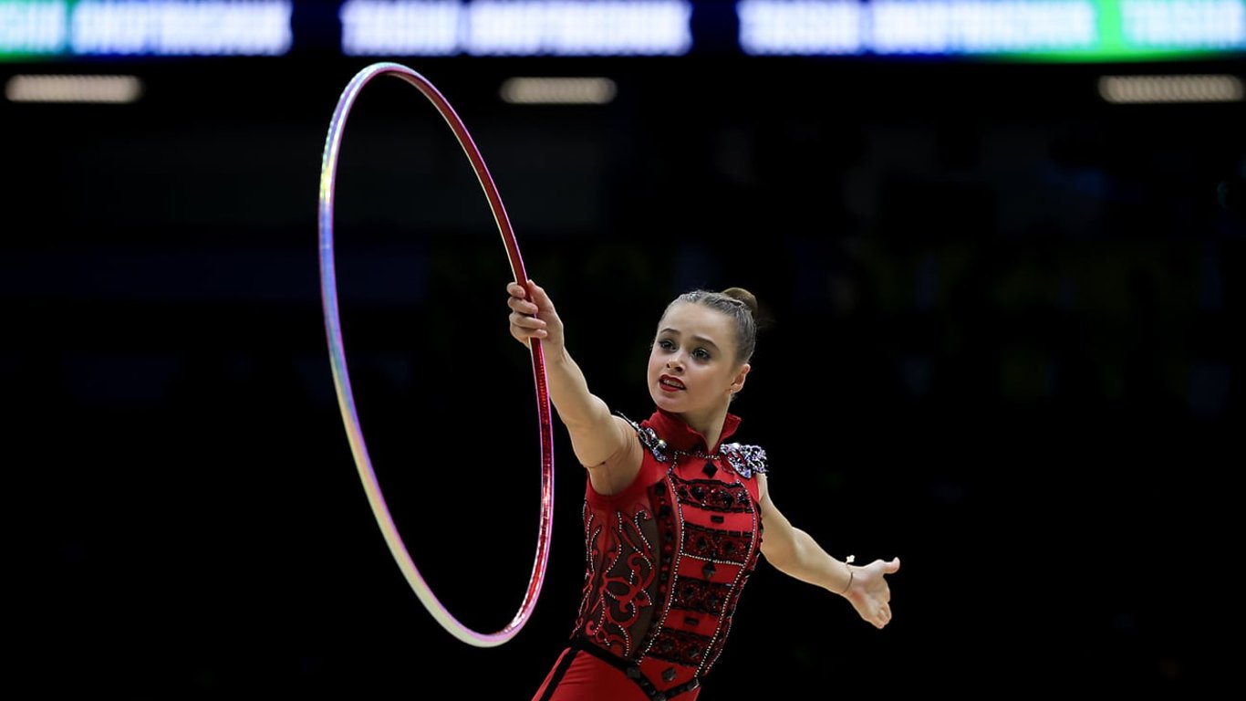Онофрийчук установила рекорд на ЧМ  по художественной гимнастике