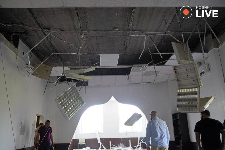 повреждение мечети