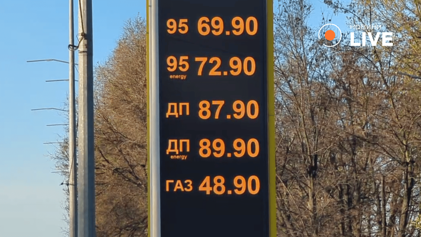 Вартість пального у Києві 21 квітня