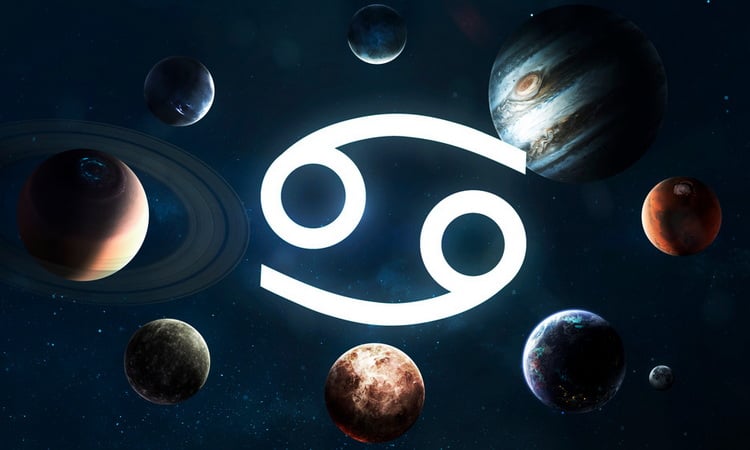 Символ знака Зодиака Рак