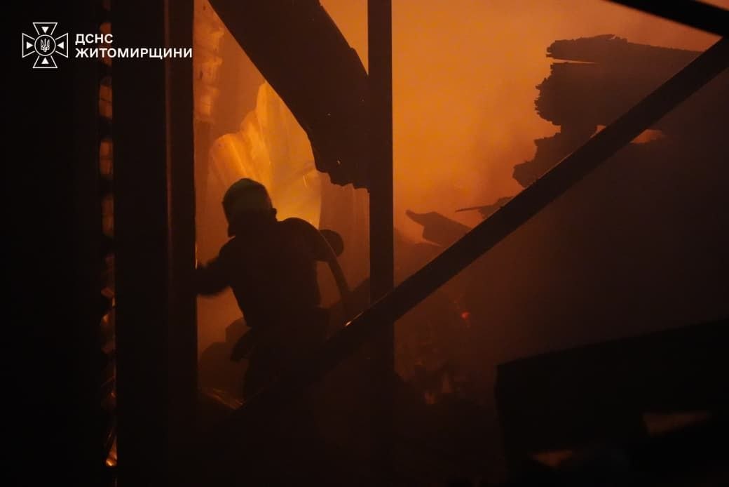 Атака Росії на Житомирську область 18 вересня