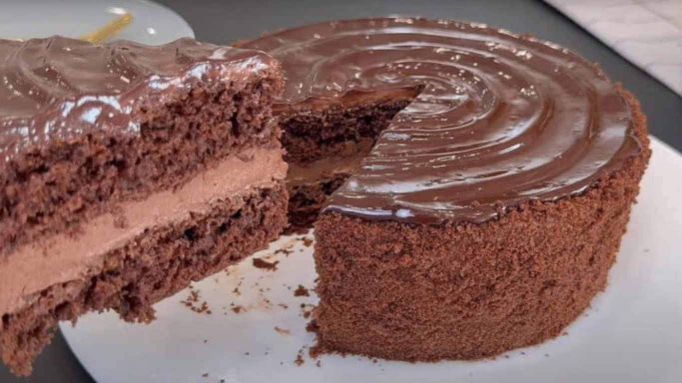 шоколадний торт