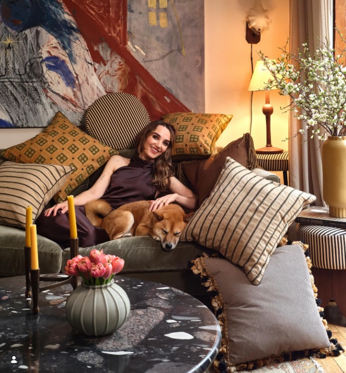 Вітальня Хлої Файнман перевернула уявлення про смугастий декор (фото) - фото 1