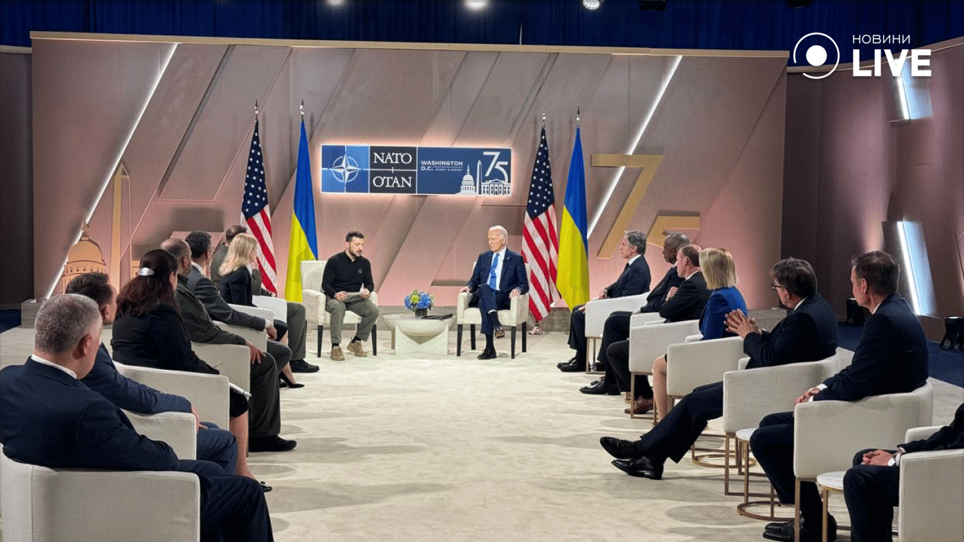 Президент України Володимир Зеленський та Президент США Джо Байден