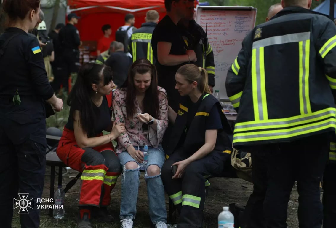 Russian attack on Kyiv April 24