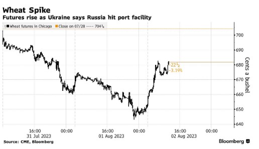 Зростання цін на зерно. Фото: скриншот 