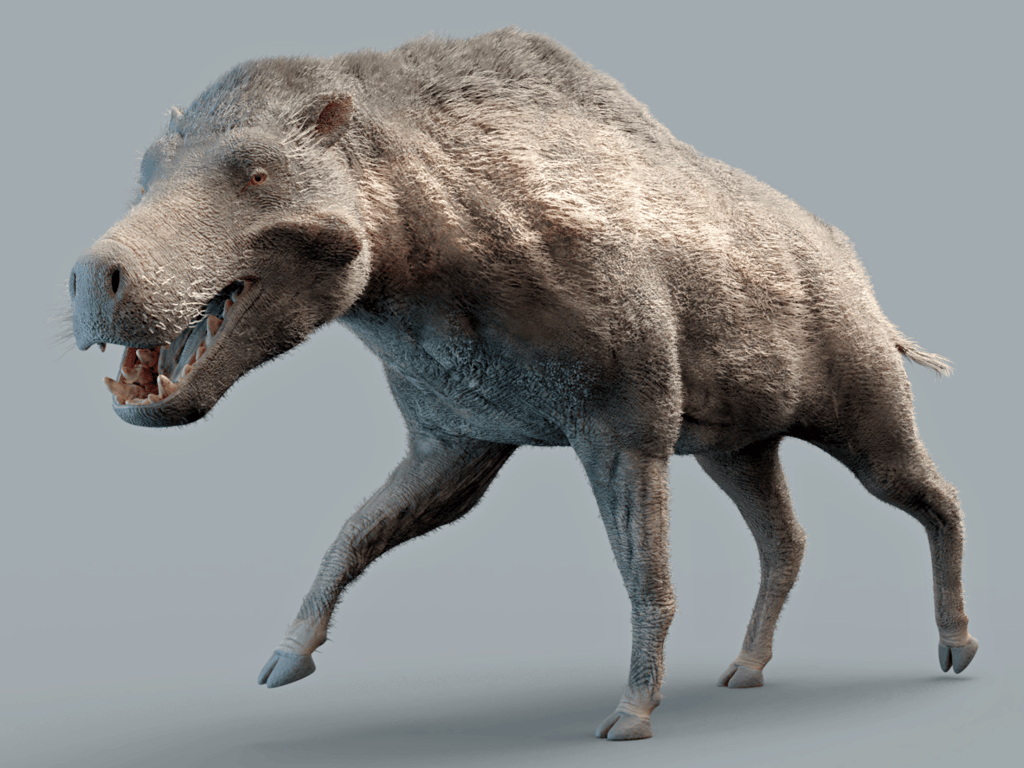 Як виглядали доісторичні істоти пекельні свині