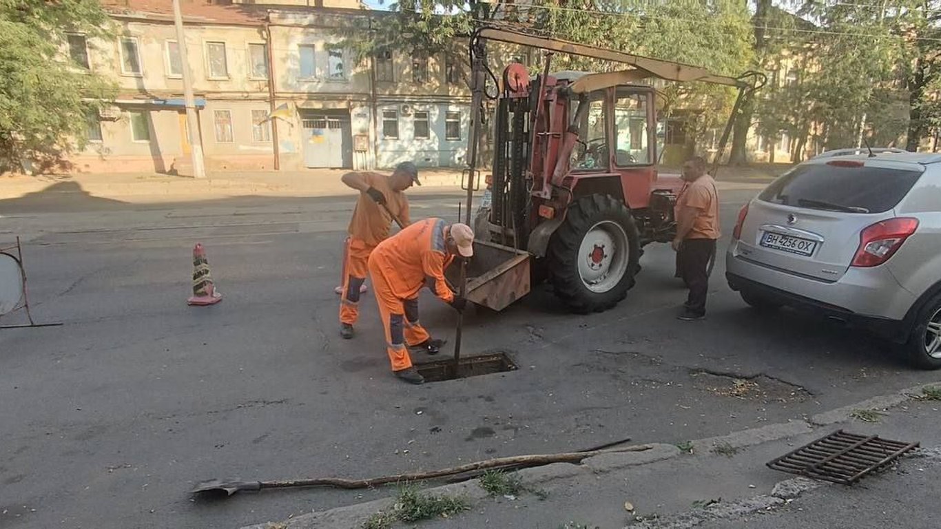 В Одесі триває ремонт доріг