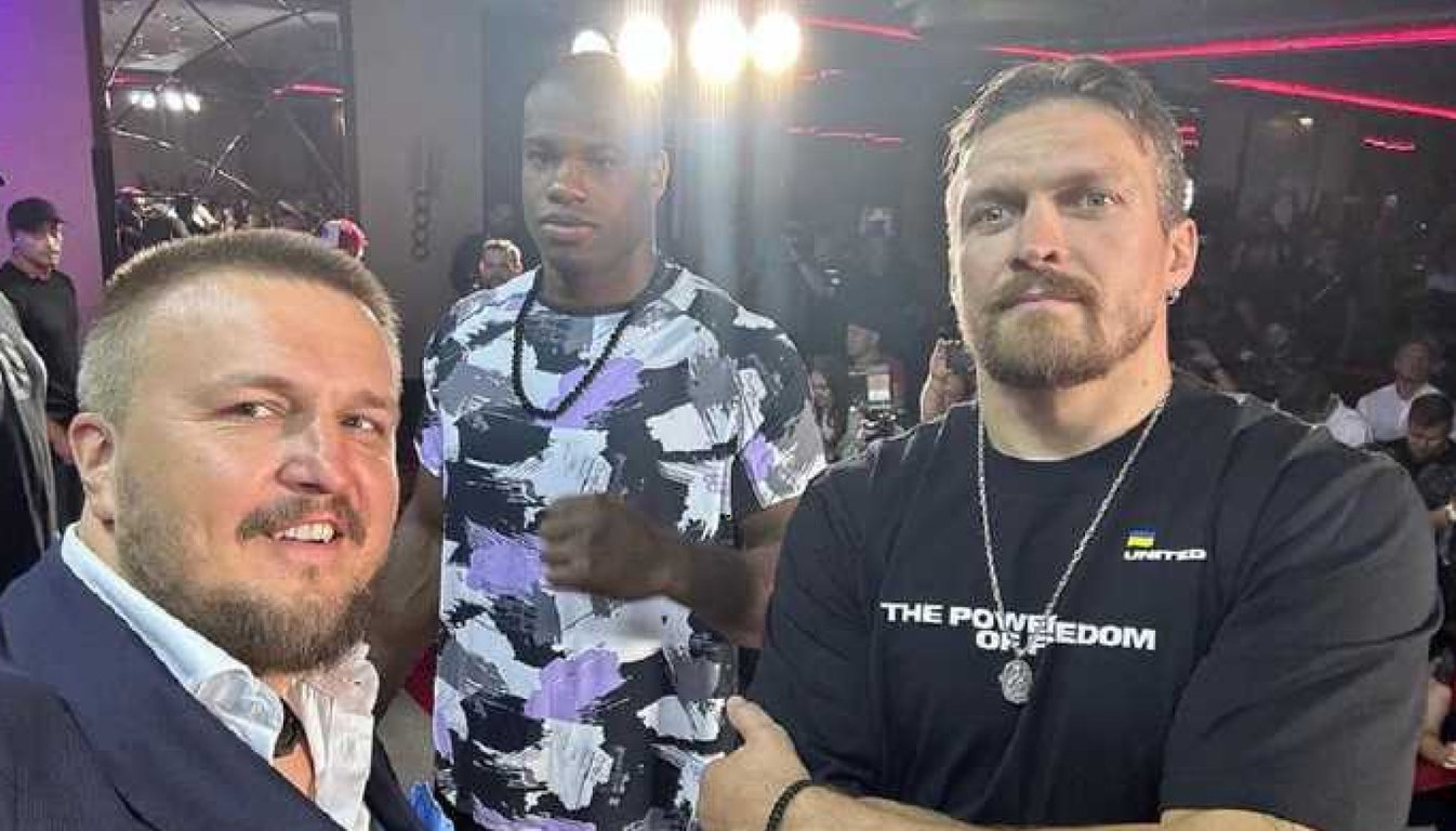 Александр Усик и Александр Красюк