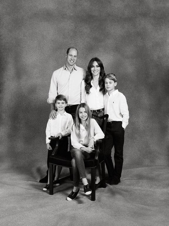 Принц Уильям с семьей. Фото: Reuters