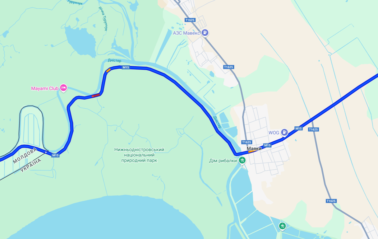 Виїзд за кордон — де ускладнений рух на трасі Одеса-Рені - фото 1