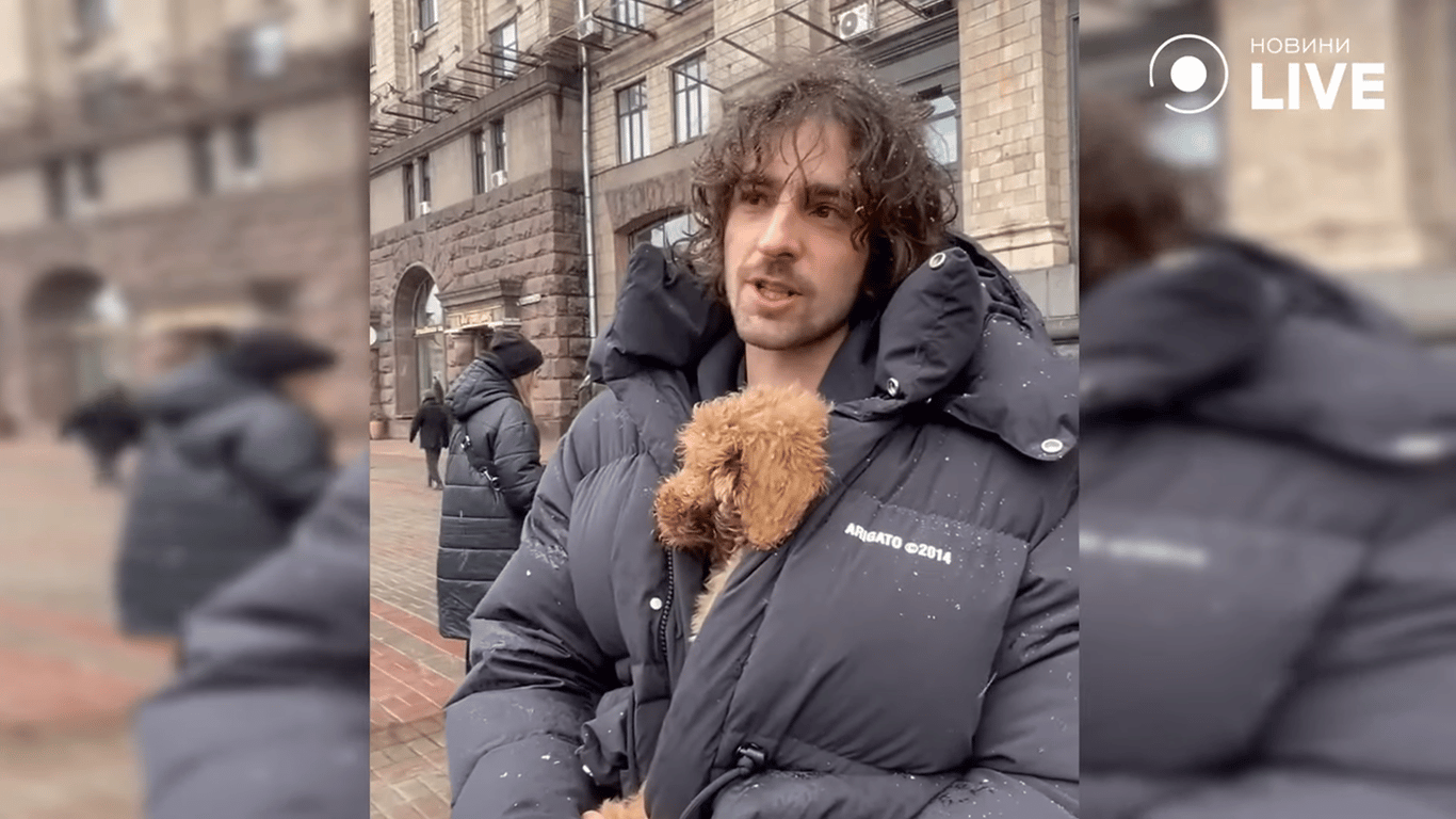 Дантес і Даша Кацуріна вийшли на Майдан з родичами полонених захисників