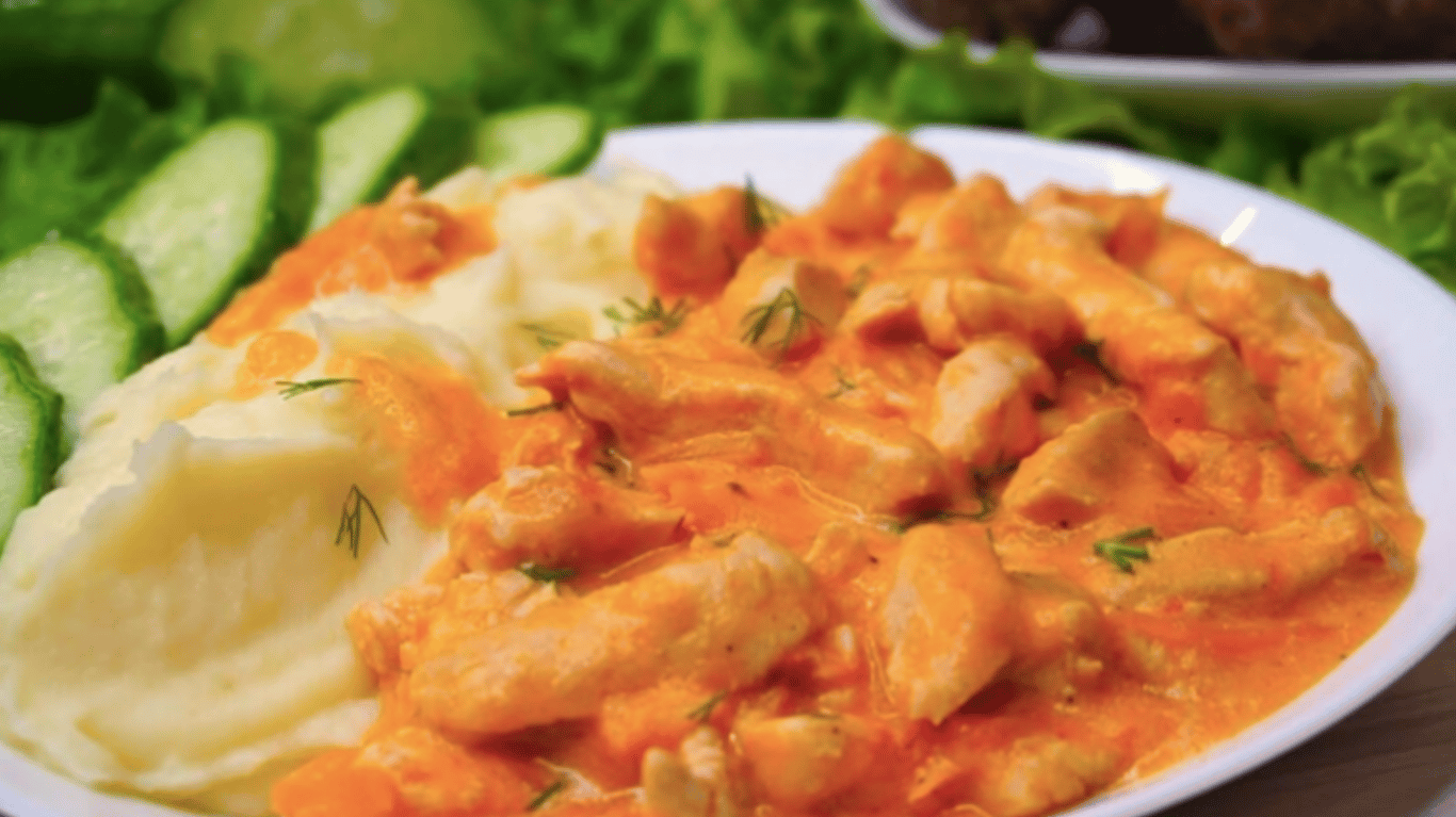 смачна соковита курка 