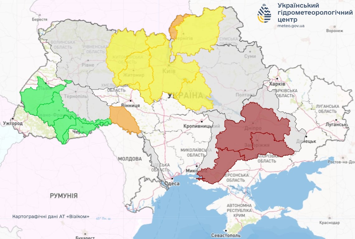 Синоптики розповіли, яка погода буде в Україні сьогодні — подекуди заморозки та сильний вітер - фото 3