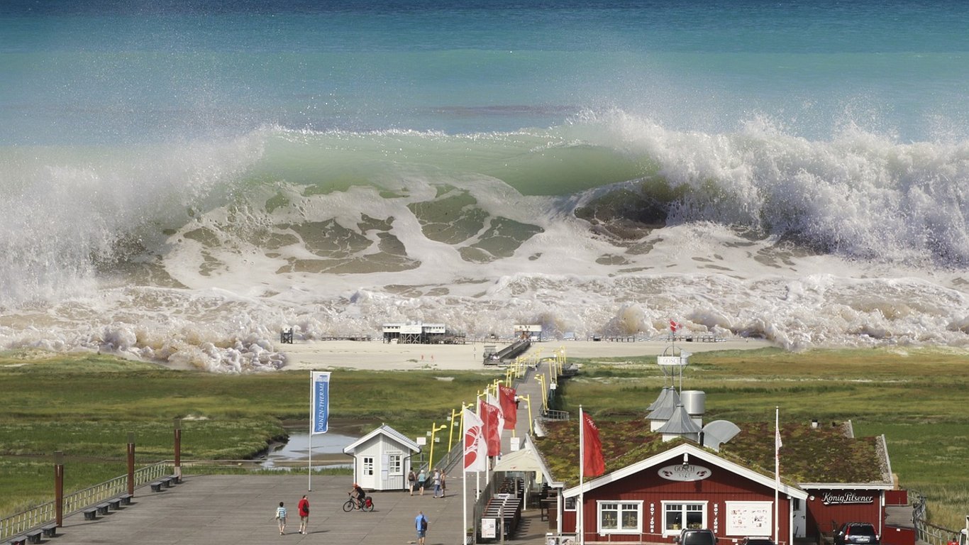 Изменения климата могут привести к смертельному цунами в Южном океане