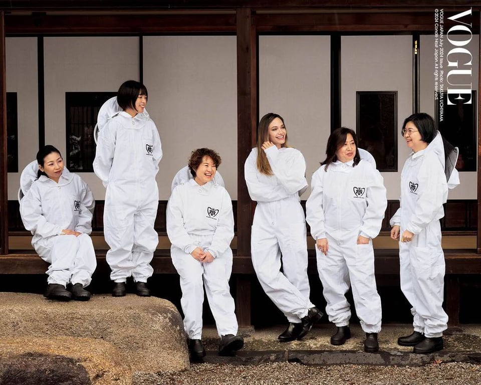 Акторка Анджеліна Джолі у фотосесії Vogue Japan