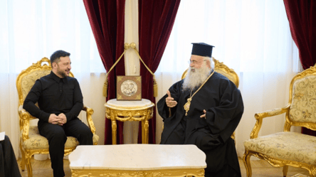 Зеленський зустрівся з предстоятелем Церкви Кіпру — відео - 290x160