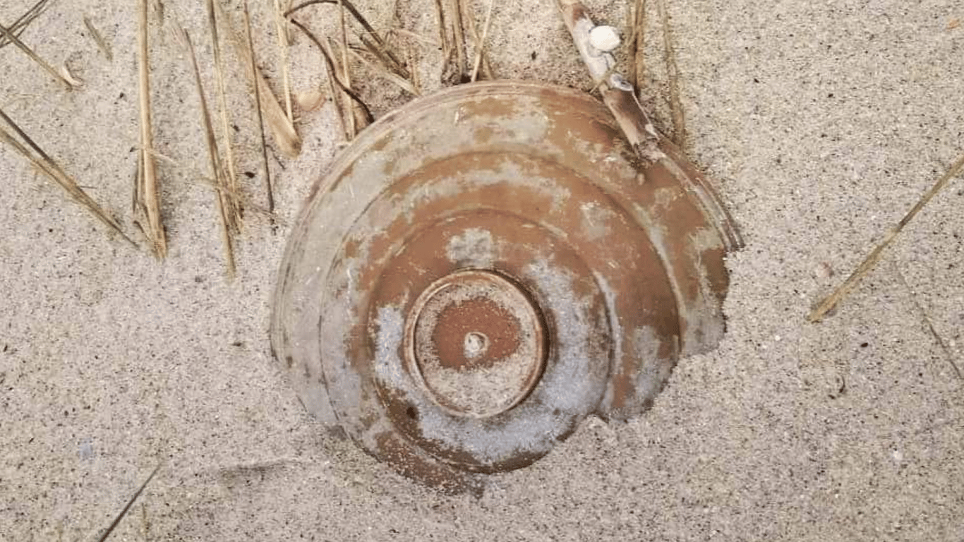 В Тузловских лиманах нашли мину — как она попала туда