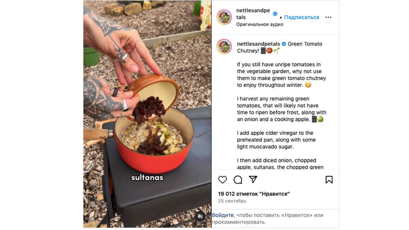 рецепт чатные из зеленых томатов на зиму