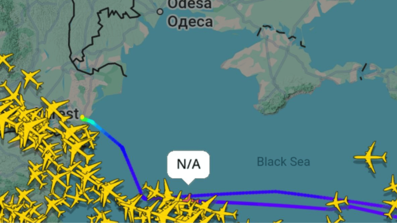 Над Чорним морем патрулює літак НАТО