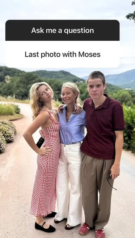 Гвінет Пелтроу поділилася рідкісним кадрами зі своїм дітьми - фото 1