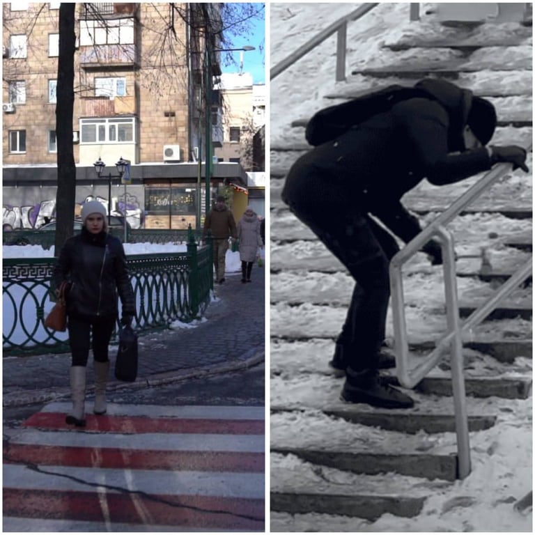 Стан доріг у Харкові та Києві